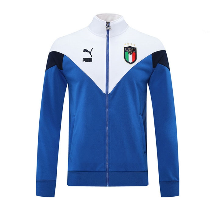 Sweatjacken Italien 2020 21 Blau